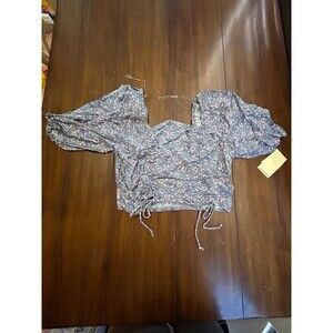 Love to Be Spoiled Halter Crop Top Size XL